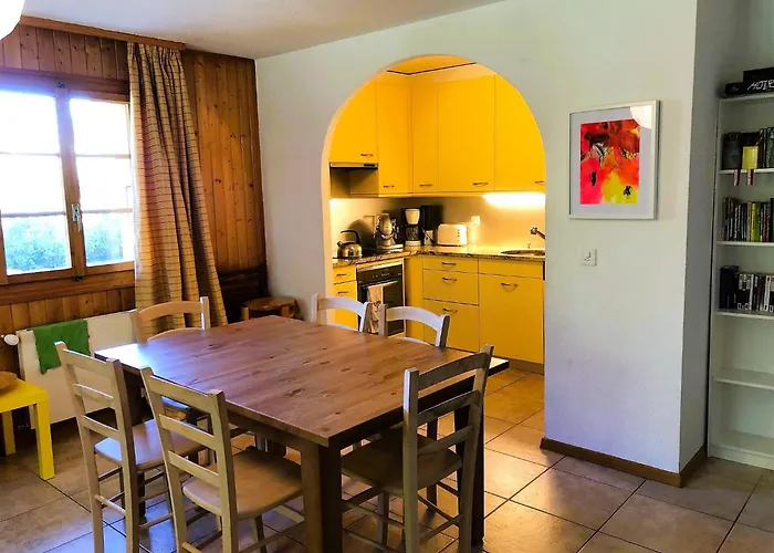 Bel Alp 3 - Rez Avec Jardin - 5 Personnes- * Evolène